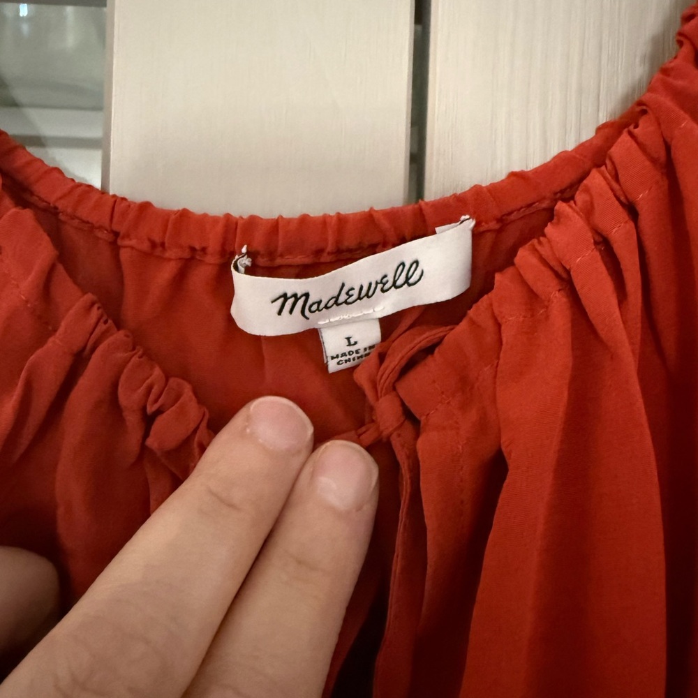 Madewell Spaghetti Strap Midi Dress - Picture 2 of 3